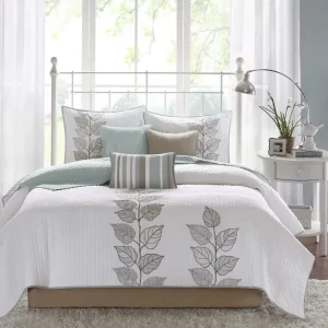 Madison Park | edredón Full Queen 6 piezas