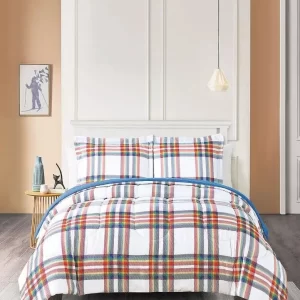 Rainbow Plaid | edredón Unipersonal 2 piezas